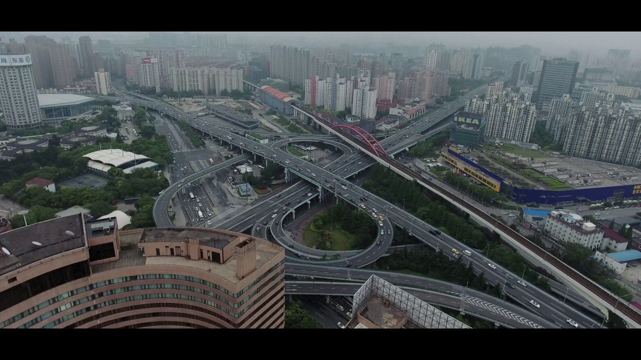 Shanghai dragon drone show